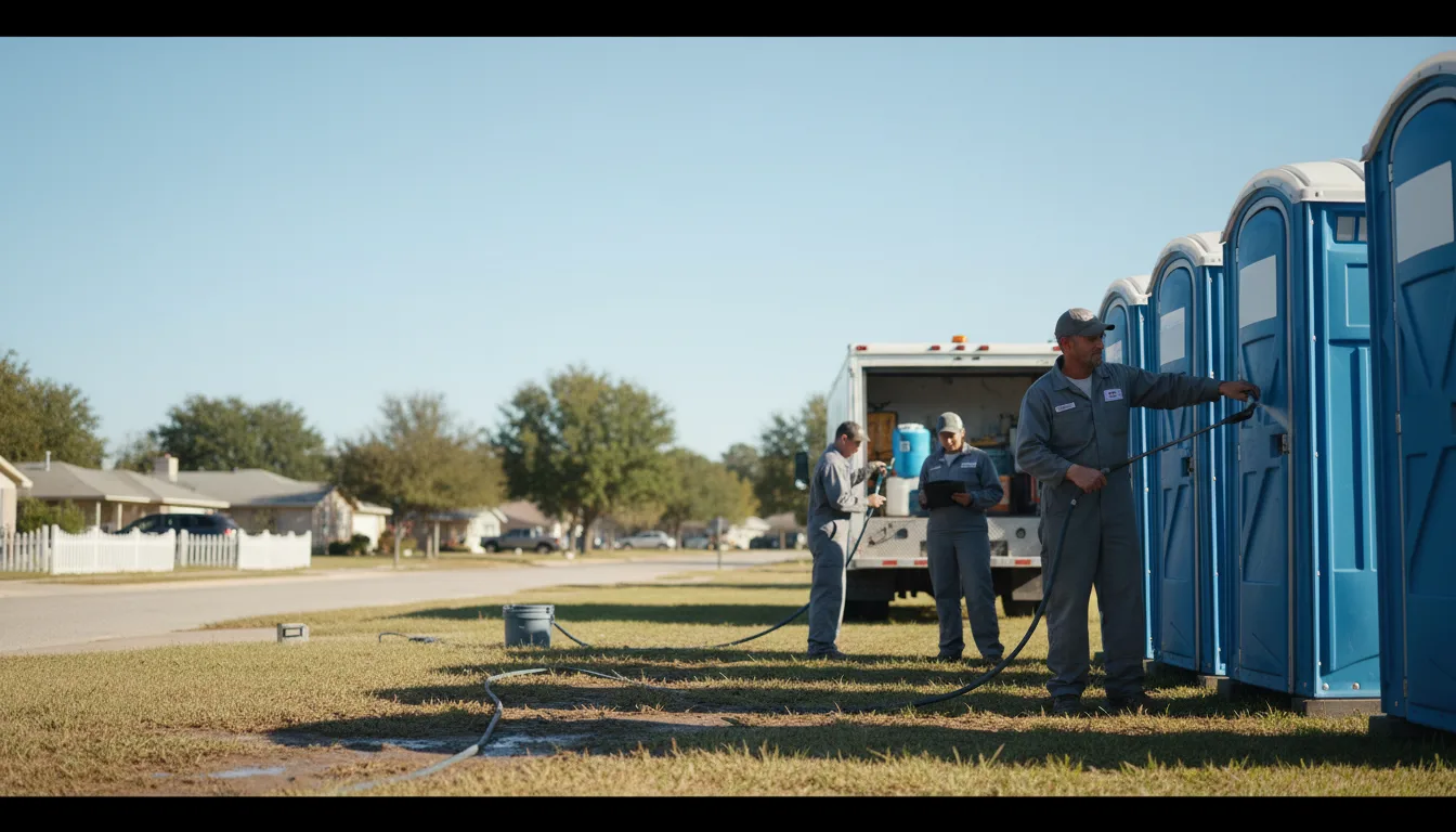 Long-Term Portable Toilet Rental in Coal Hill, AR near me